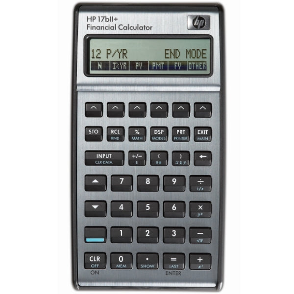 Hewlett Packard HP 17BII+ Advanced Financial Calculator– Science Studio