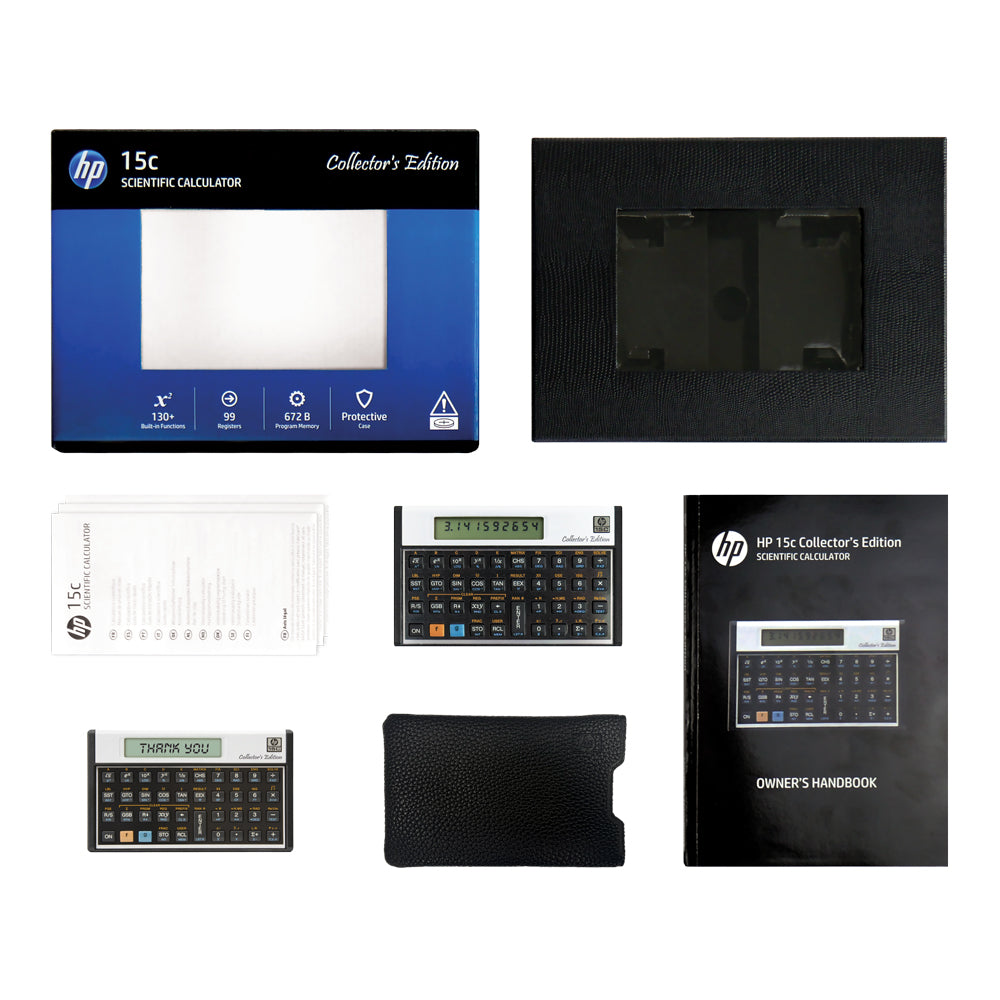 Hp 15c édition Limitée HP 15C Scientific Calculator - Collector's Edition | Calculatrice Programmable Professionnelle Calculatrice Scientifique Hp 15c édition Limitée HP 15C Scientific Calculator - Collector's Edition | Calculatrice Programmable Professionnelle Calculatrice Scientifique